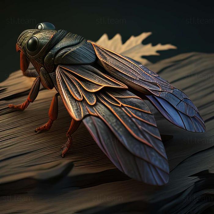 3D model Cicadellinae (STL)